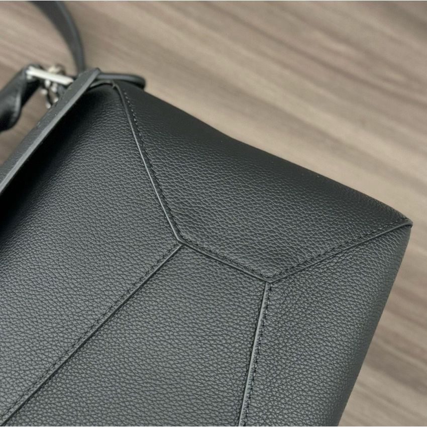 L0ew* Large Puzzle bag in Grained calfskin