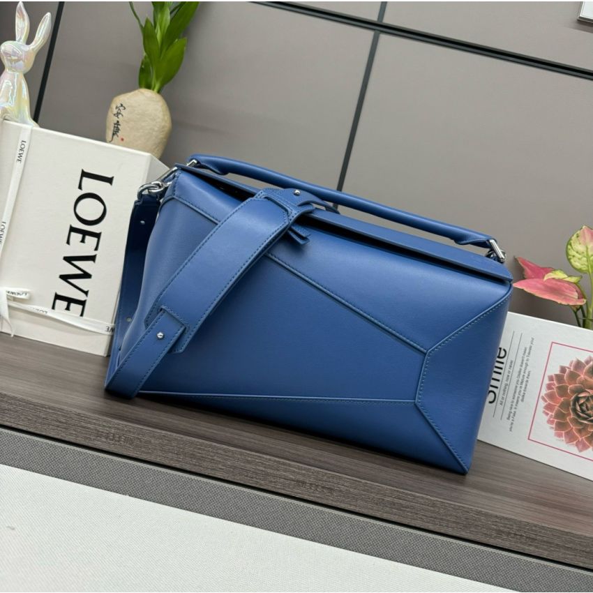 L0ew* Large Puzzle bag in Classic calfskin
