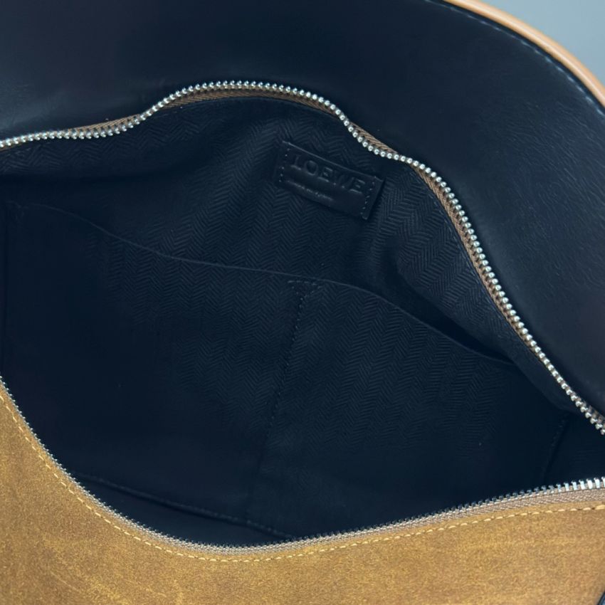 L0ew* Large Puzzle bag in Suede