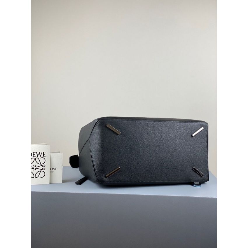 L0ew* Men's Large Puzzle bag in grained calfskin