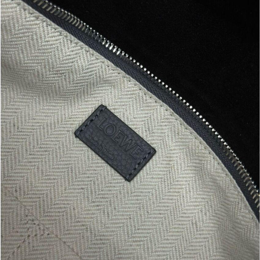 L0ew* Men's Large Puzzle bag in grained calfskin