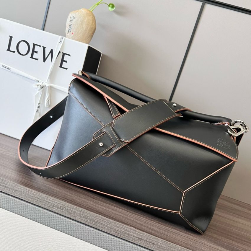 L0ew* Large Puzzle bag in Classic calfskin