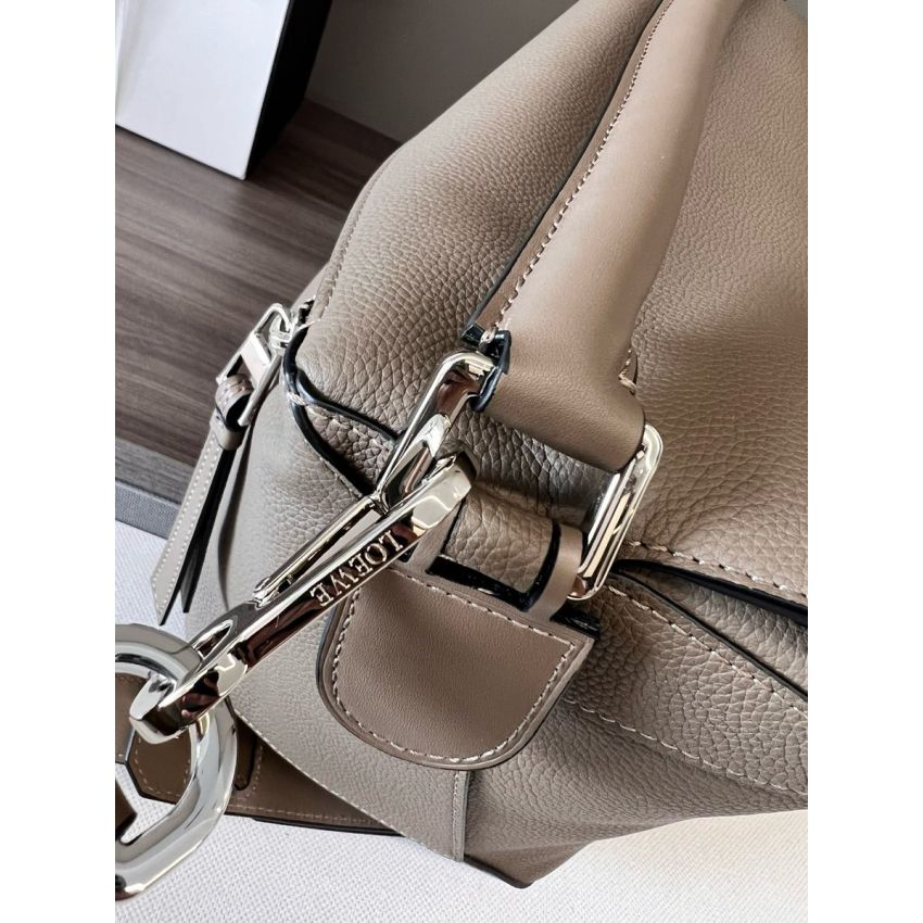 L0ew* Large Puzzle bag in grained calfskin