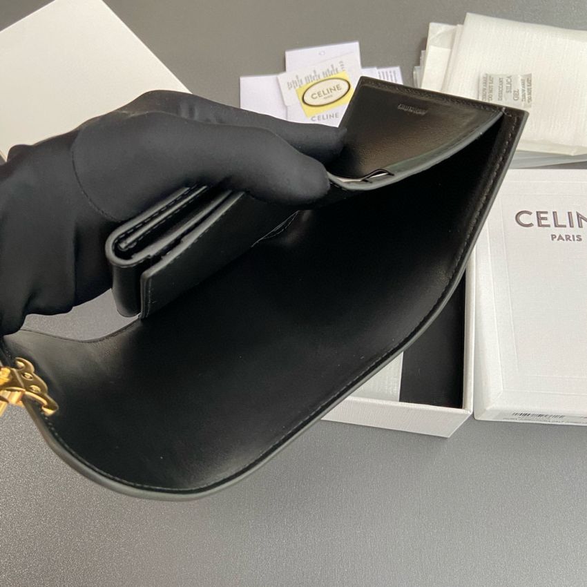 Ce1i*e Triomphe Small wallet-Black