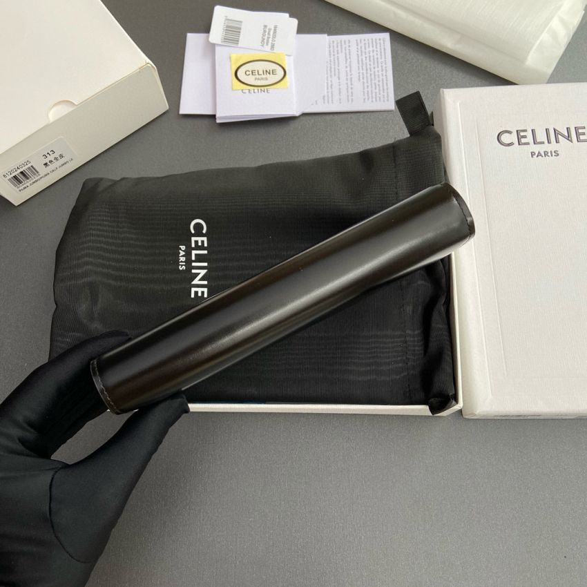 Ce1i*e Triomphe Long  wallet-Black