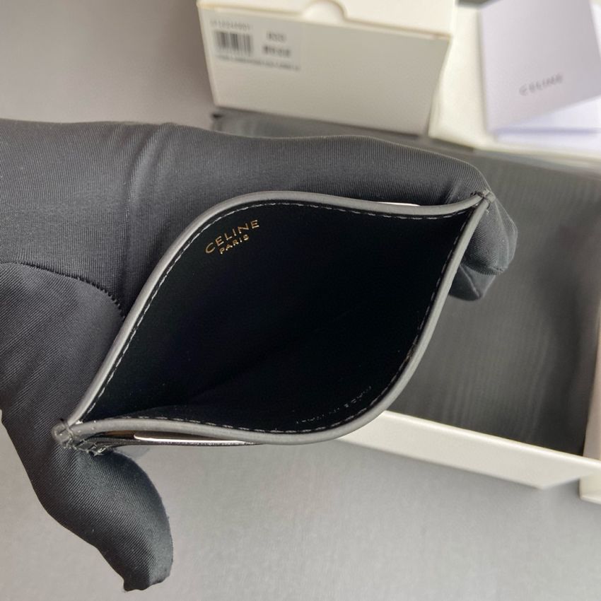 Ce1i*e Triomphe Card holder-Black