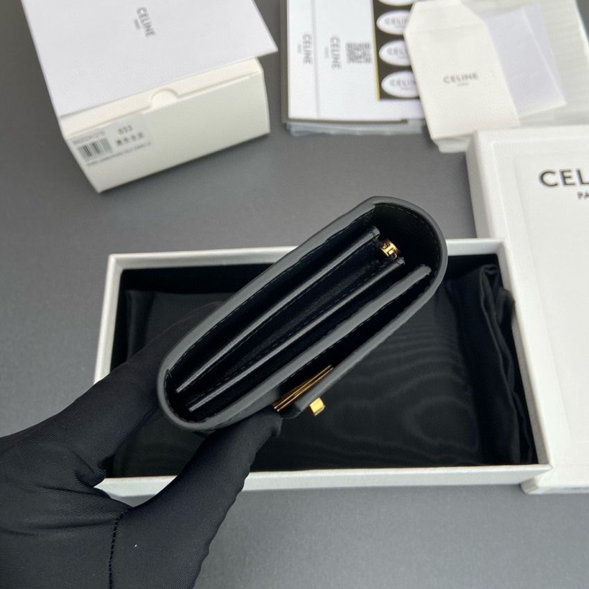 Ce1i*e  Long  wallet-Black