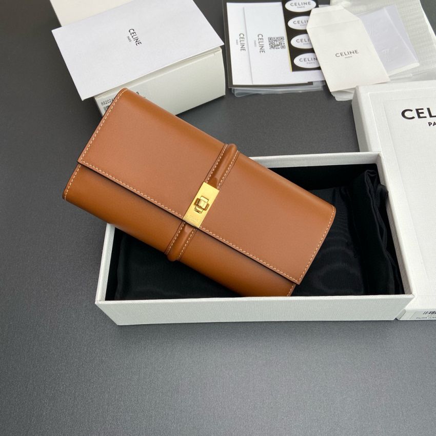 Ce1i*e  Long  wallet-Tan