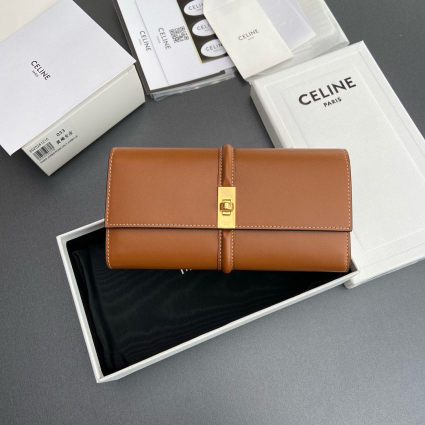 Ce1i*e  Long  wallet-Tan