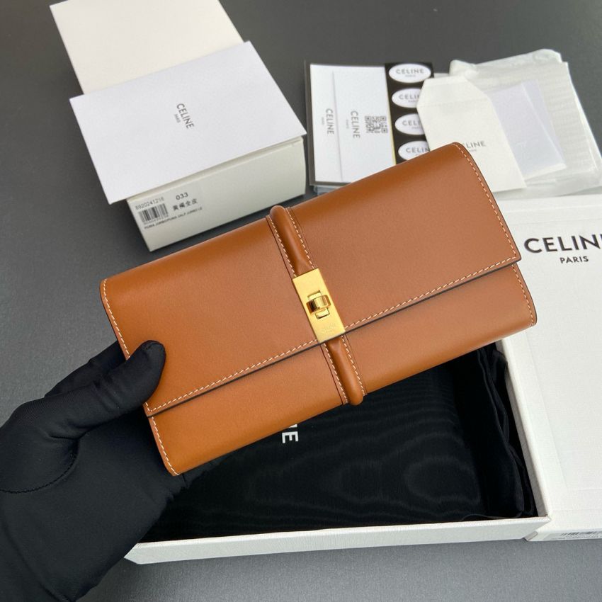 Ce1i*e  Long  wallet-Tan