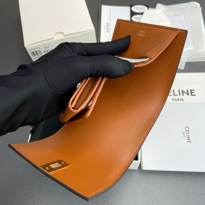 Ce1i*e Compact Wallet-Tan