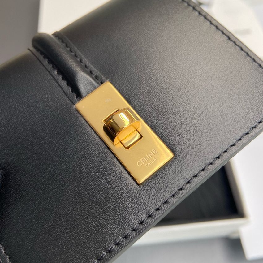 Ce1i*e Compact Wallet-Black