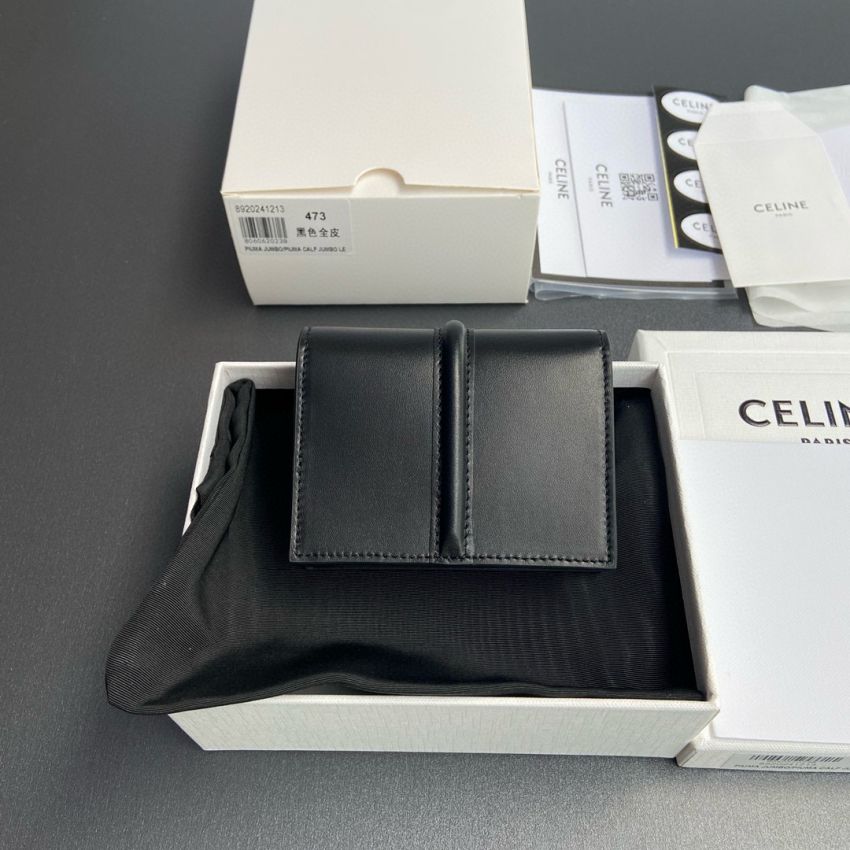 Ce1i*e Compact Wallet-Black