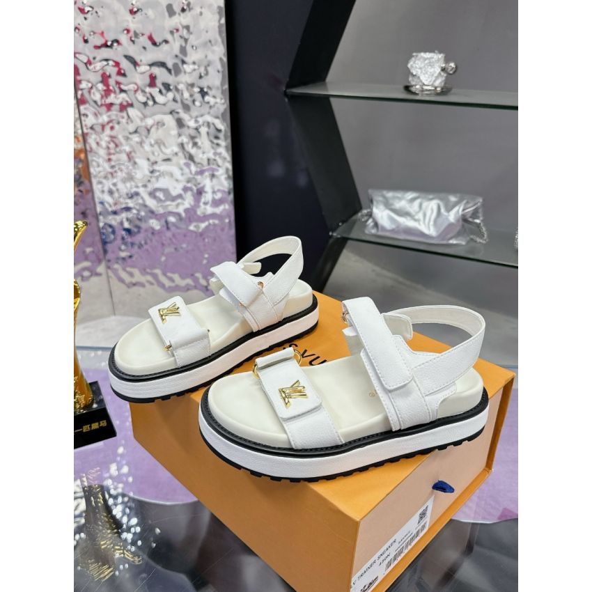LV sunset Flat Comfort sandal Schuhe ,Size 35-41