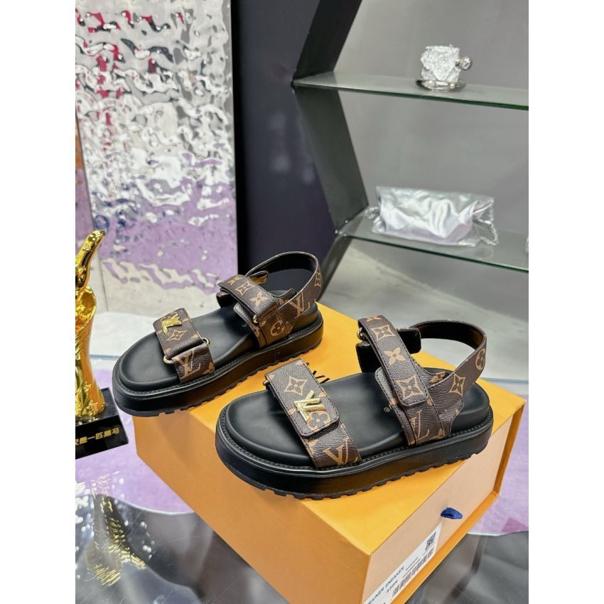LV sunset Flat Comfort sandal ,Size 35-41