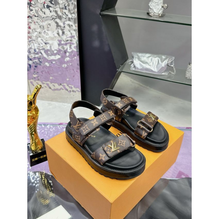 LV sunset Flat Comfort sandal ,Size 35-41