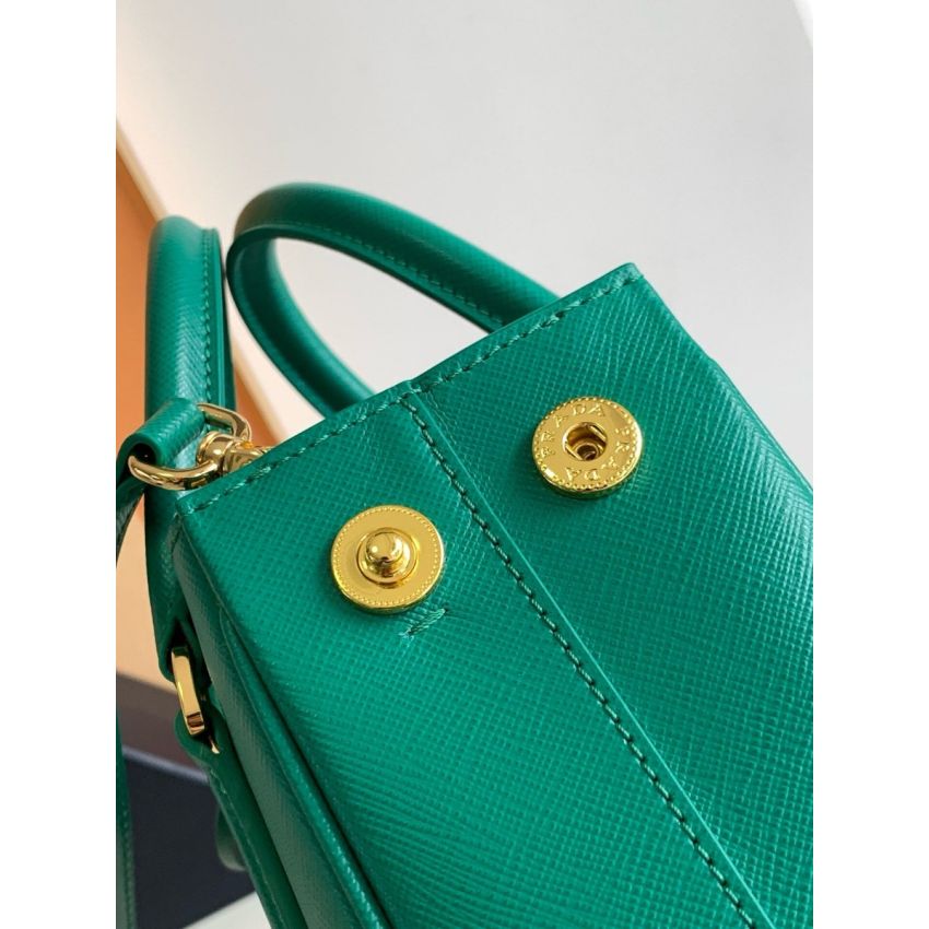 Pra*a Galleria Saffiano leather mini-bag
