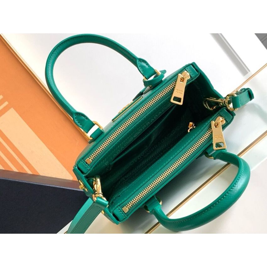Pra*a Galleria Saffiano leather mini-bag