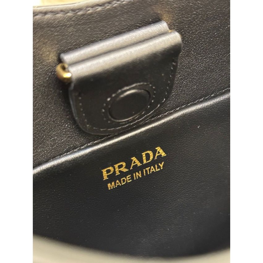 Pra*a Leather Shoulder Bag