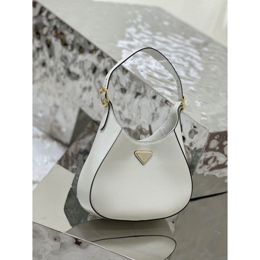 Pra*a Leather Shoulder Bag