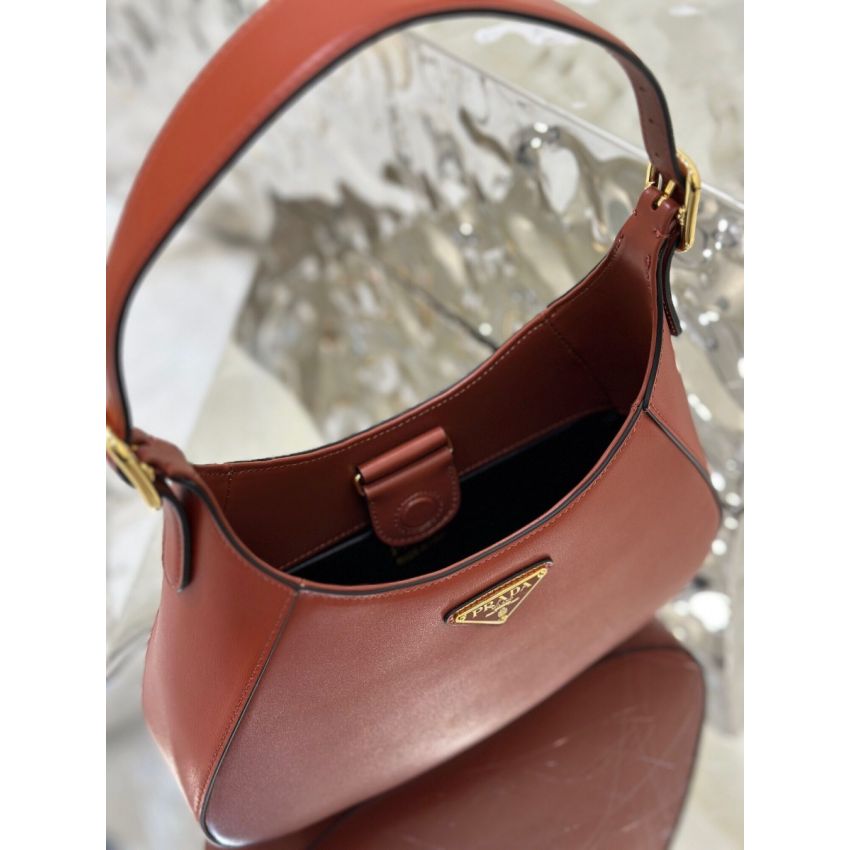 Pra*a Leather Shoulder Bag