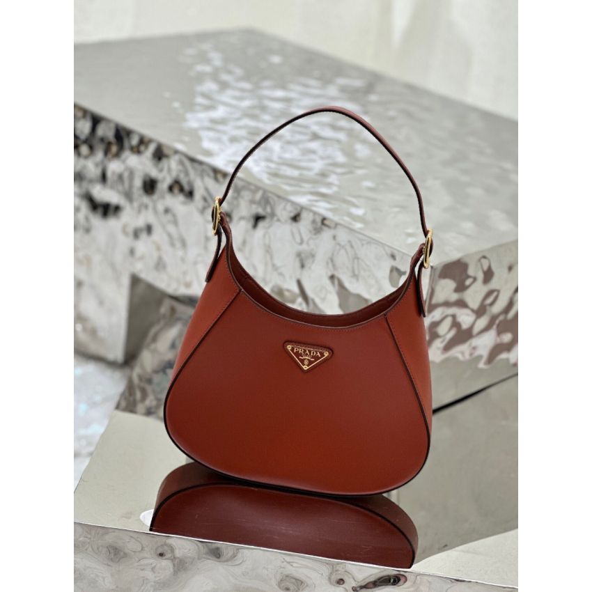 Pra*a Leather Shoulder Bag