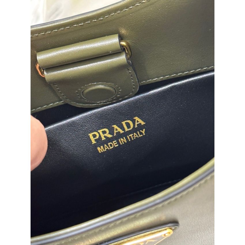 Pra*a Leather Shoulder Bag