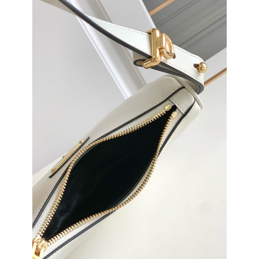 Pra*a Arqué leather mini shoulder bag