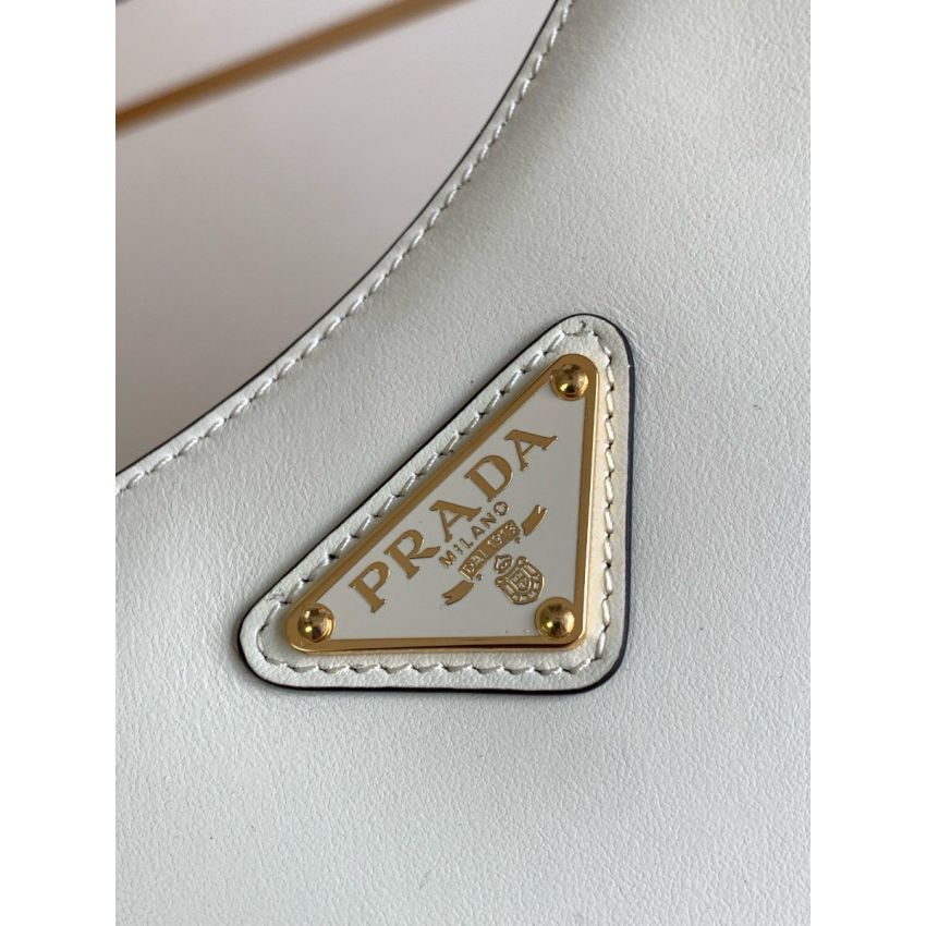 Pra*a Arqué leather mini shoulder bag