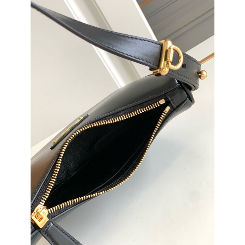 Pra*a Arqué leather mini shoulder bag