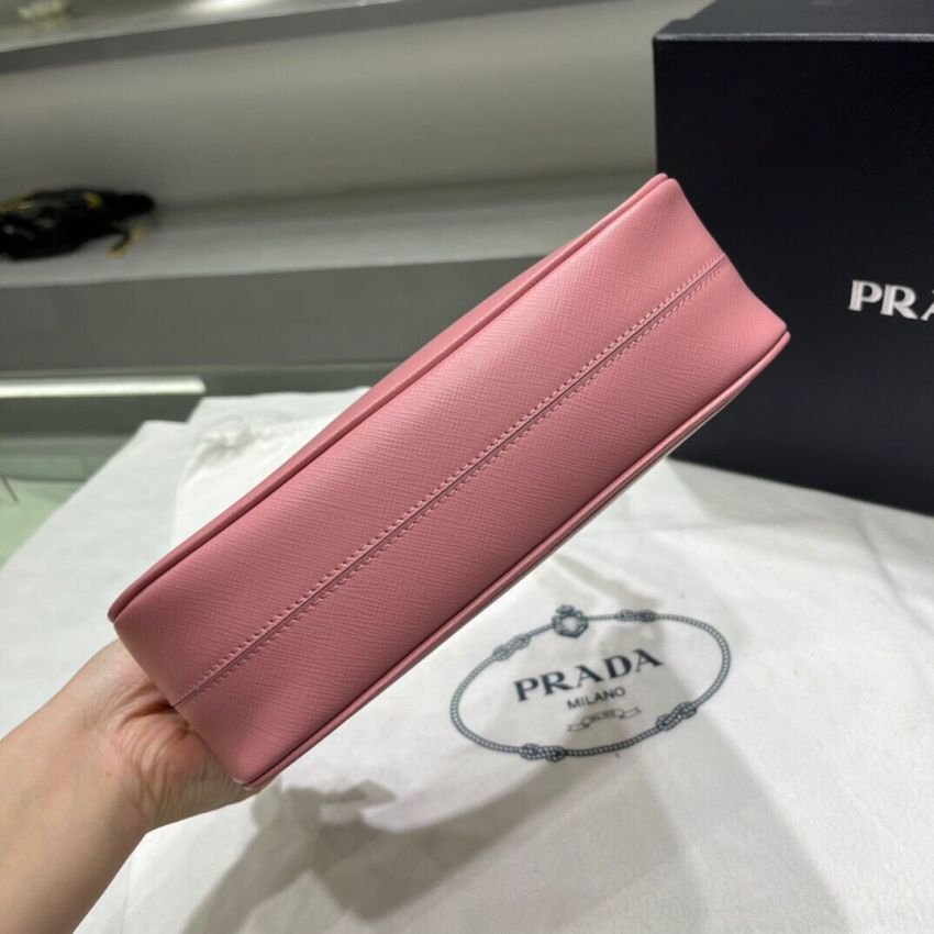 Pra*a Re-Edition Saffiano leather mini bag