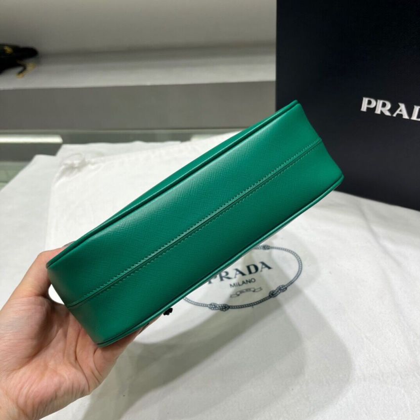 Pra*a Re-Edition Saffiano leather mini bag