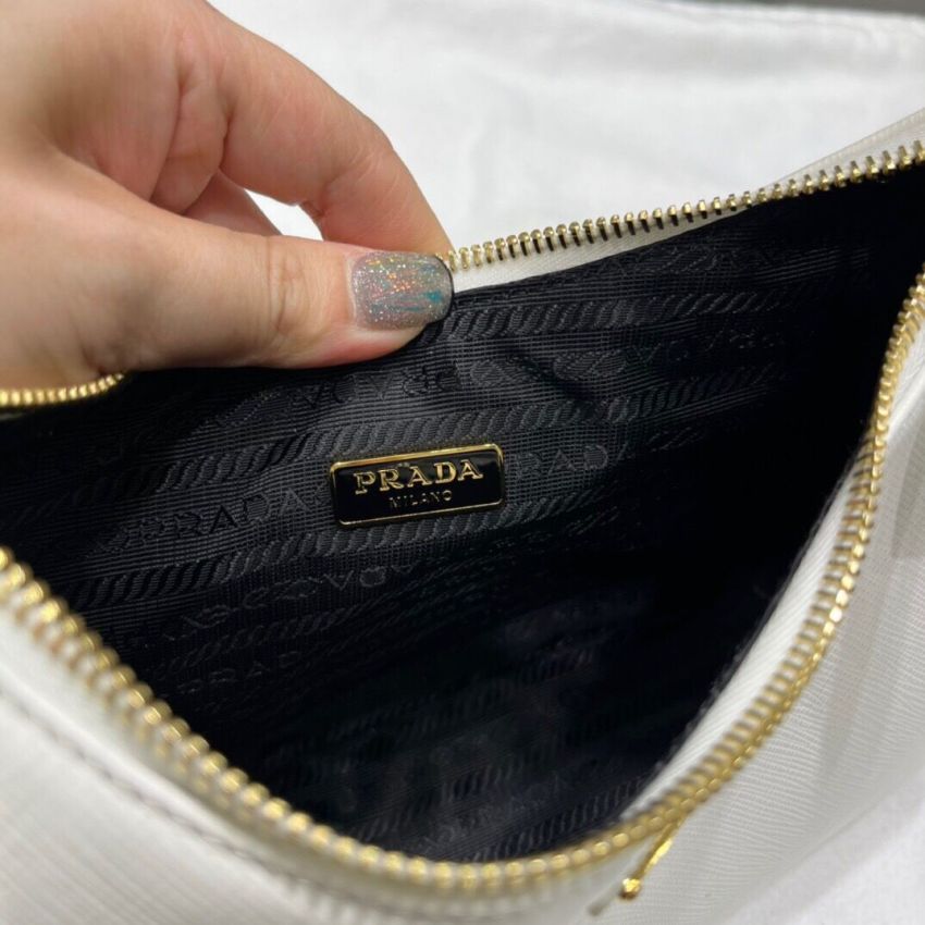 Pra*a Re-Edition Saffiano leather mini bag