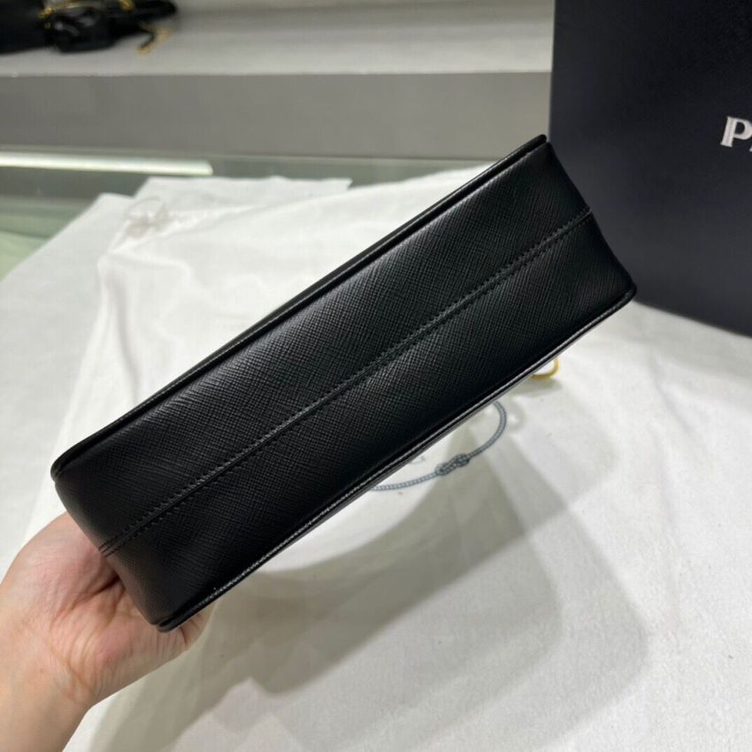 Pra*a Re-Edition Saffiano leather mini bag