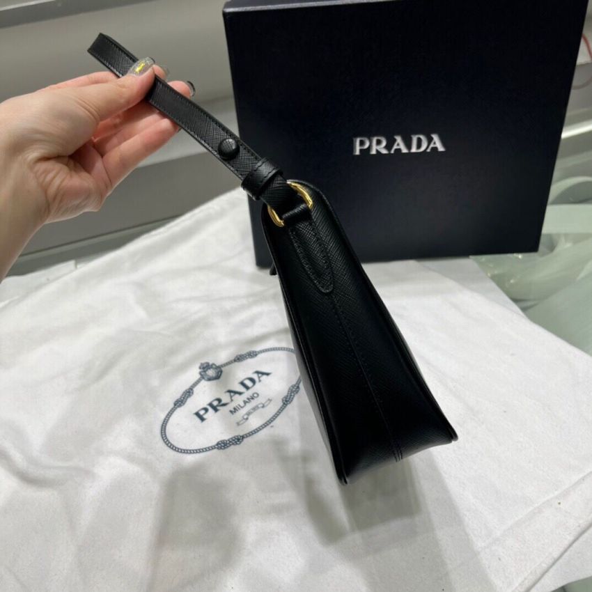 Pra*a Re-Edition Saffiano leather mini bag