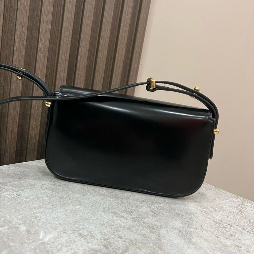 Pra*a Small Leather Shoulder Bag