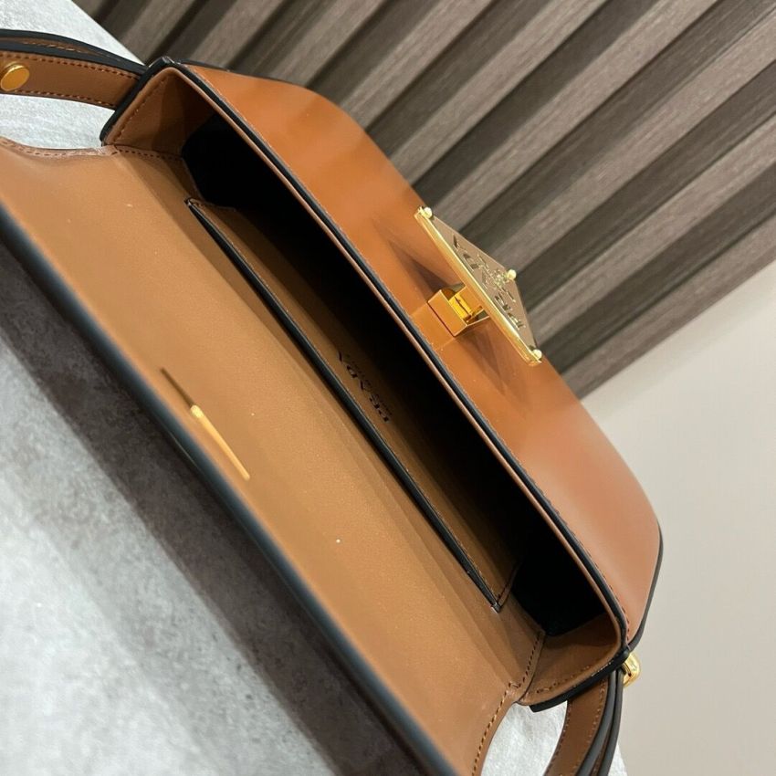 Pra*a Small Leather Shoulder Bag