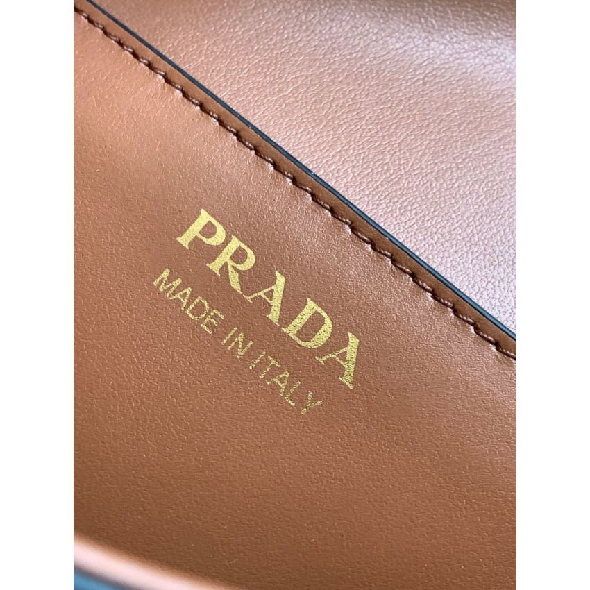 Pra*a Small Leather Shoulder Bag