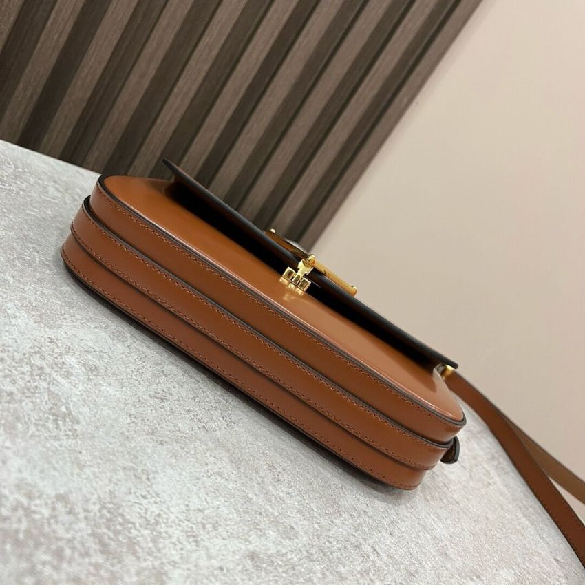 Pra*a Small Leather Shoulder Bag