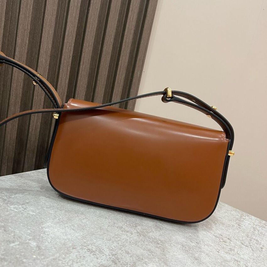 Pra*a Small Leather Shoulder Bag