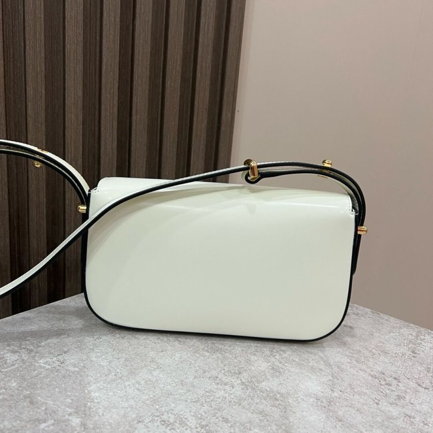 Pra*a Small Leather Shoulder Bag