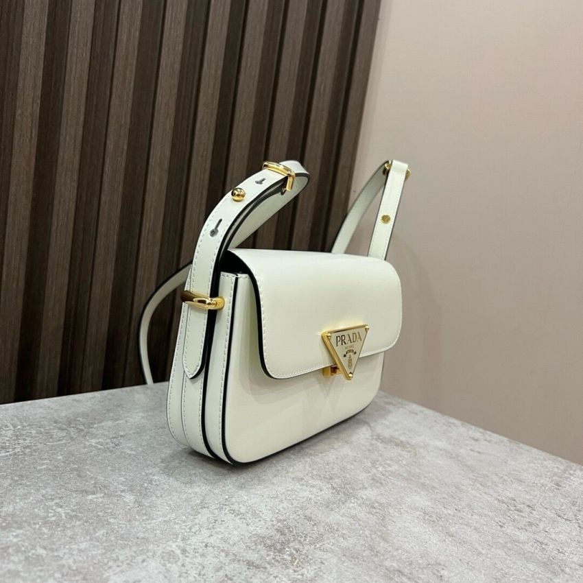 Pra*a Small Leather Shoulder Bag