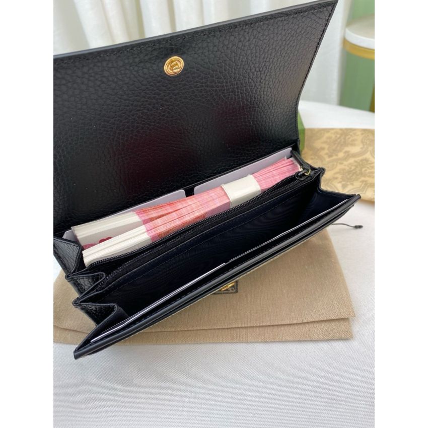 Gvc*1 GG Marmont Long Wallet