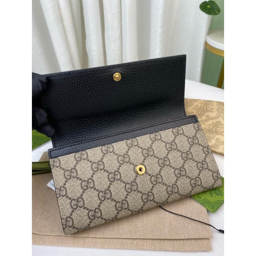 Gvc*1 GG Marmont Long Wallet