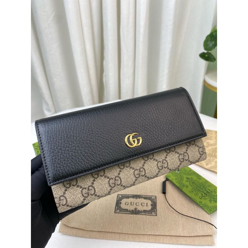 Gvc*1 GG Marmont Long Wallet