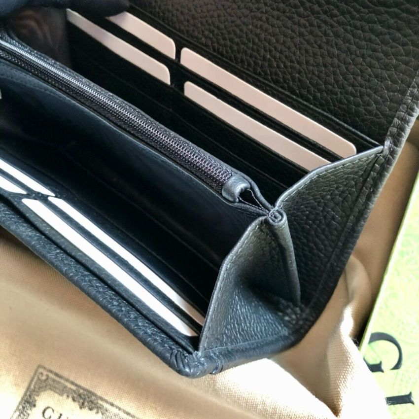 Gvc*1 GG Marmont Long Wallet