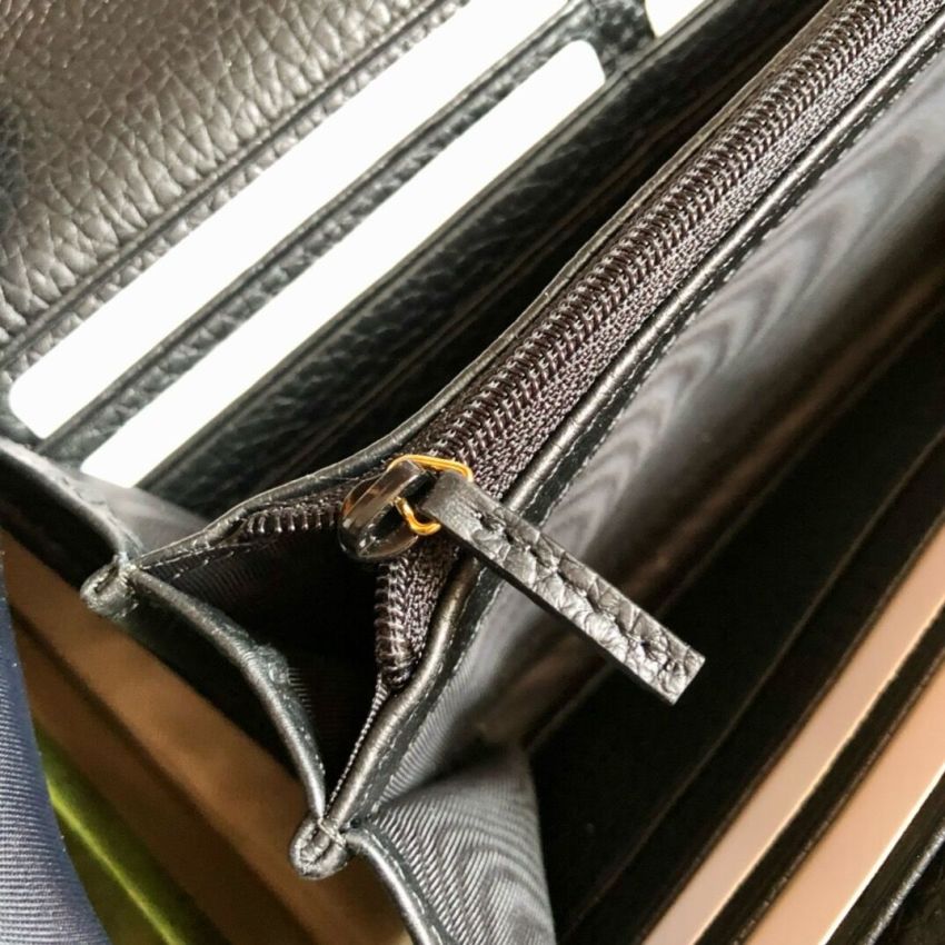 Gvc*1 GG Marmont Long Wallet