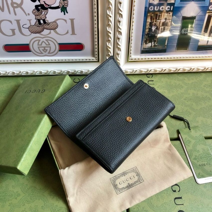 Gvc*1 GG Marmont Long Wallet