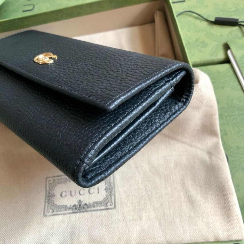 Gvc*1 GG Marmont Long Wallet