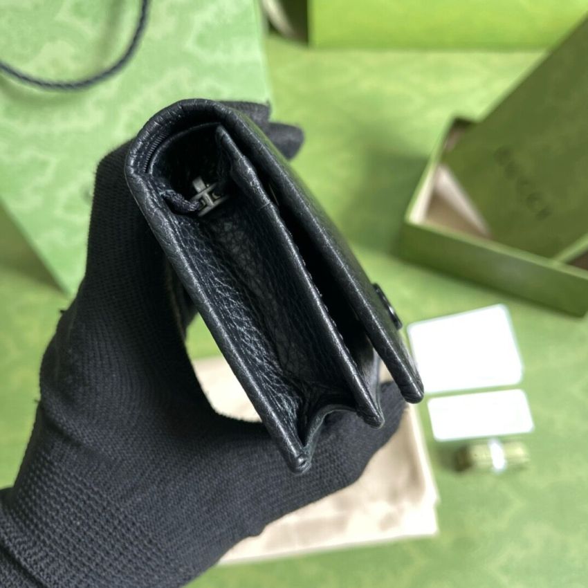 Gvc*1 GG Marmont Card wallet